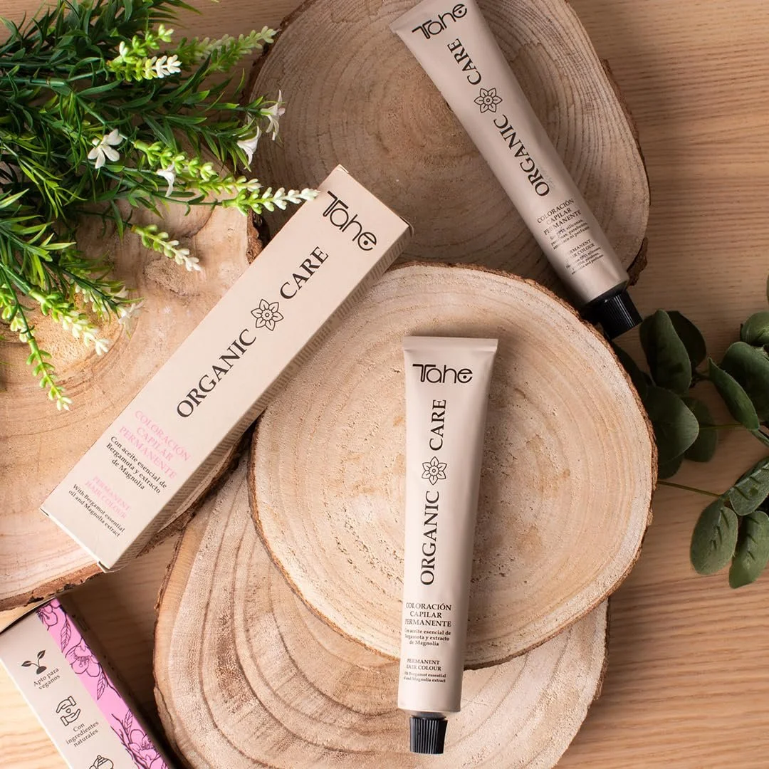 Краска для волос Tahe Organic Care Permanent Dye, № 03, темно-коричневый, 100 мл, фото №4 Краска для волос Tahe Organic Care Permanent Dye, № 03, темно-коричневый, 100 мл, фото №4