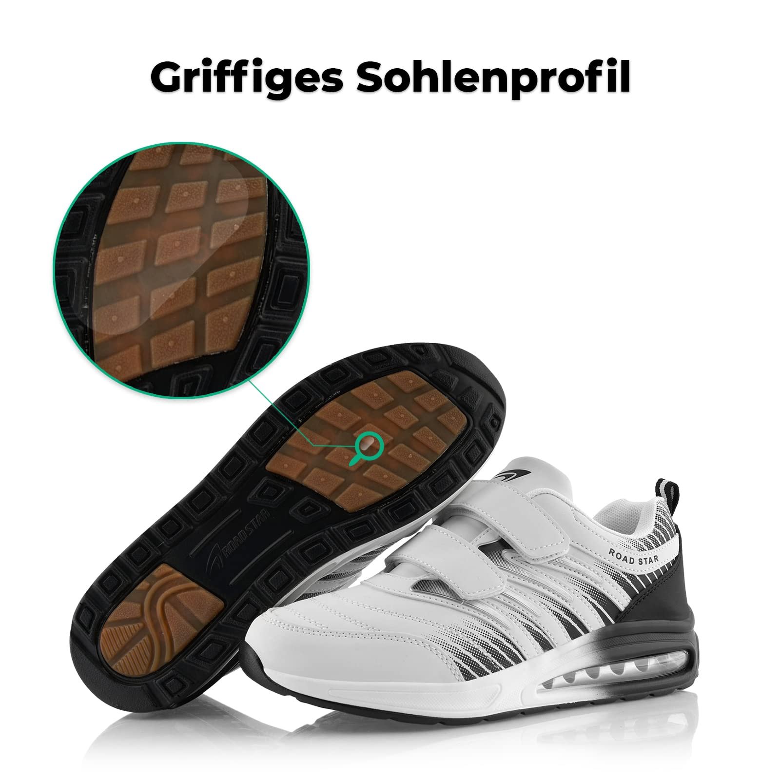 Кросівки Fusskleidung® Унісекс для бігу, амортизуючі спортивні кросівки, легкі, фото №4