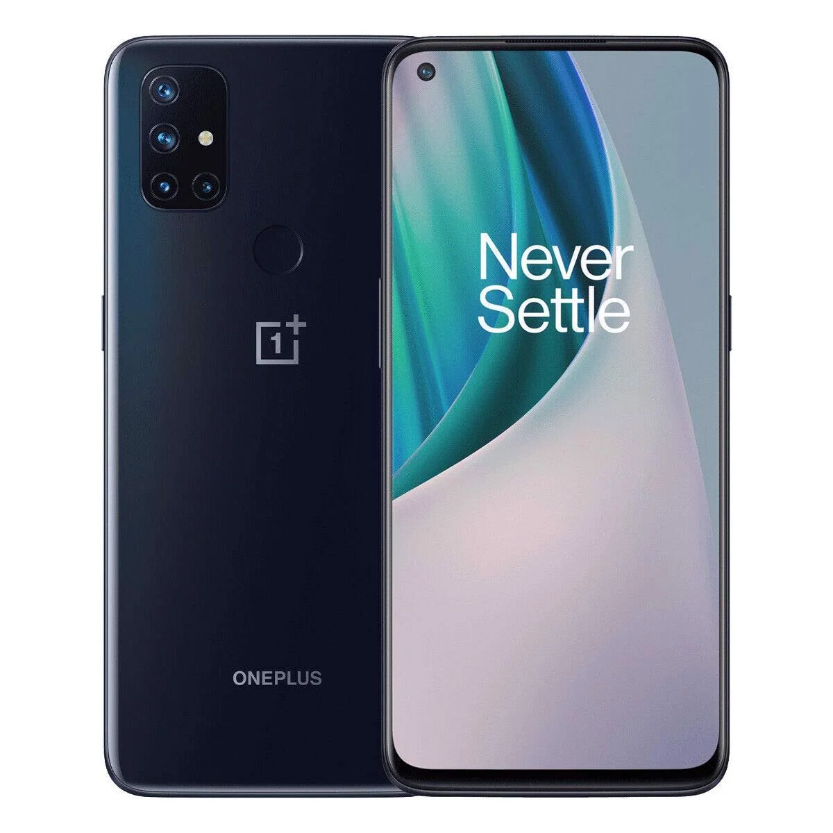 Смартфон OnePlus Nord N10 6.49" 128GB Hybrid Slot Android 10 Dark Blue, фото №1