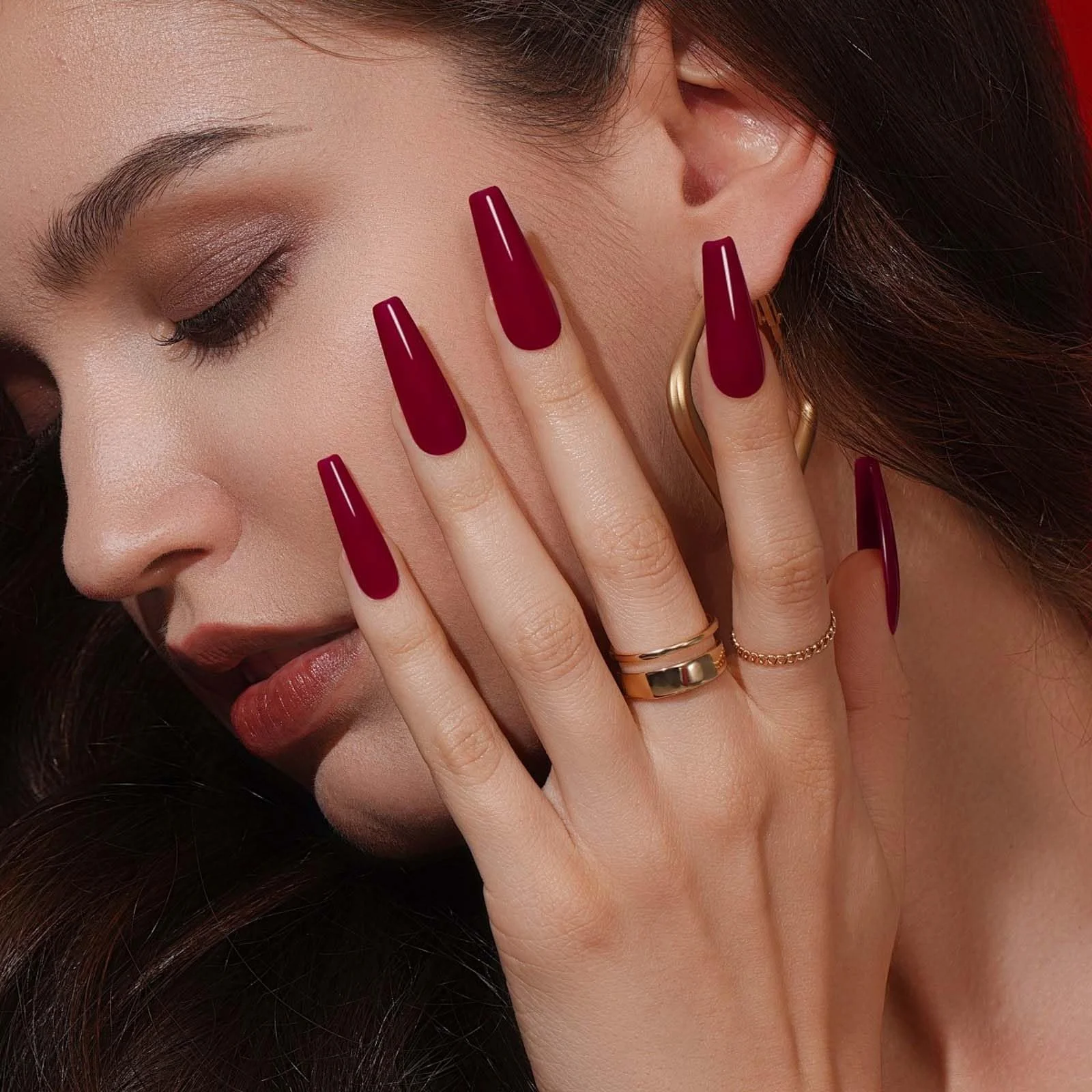 Наклейки для ногтей Nail Polish Strips 36 шт. Бордовый Самоклеящиеся гелевые полоски, фото №5 Наклейки для ногтей Nail Polish Strips 36 шт. Бордовый Самоклеящиеся гелевые полоски, фото №5
