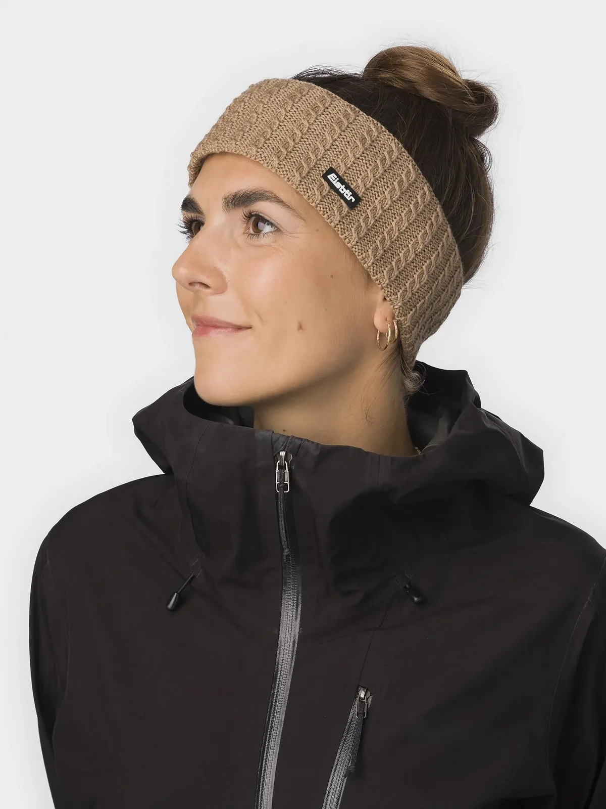 Пов'язка на голову з мериноса для жінок Тепла М'яка, фото №4