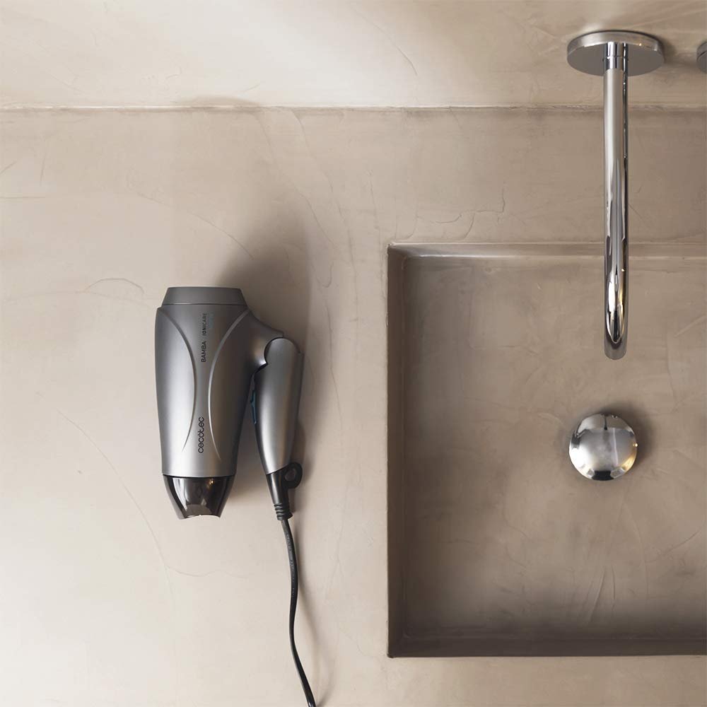 Фен Cecotec IoniCare Power&Go Compact, потужність 2400 Вт, DC-мотор, функція іонізації, висока потужність потоку, функція холодного повітря, технологія HairCare, складна ручка, фото №4