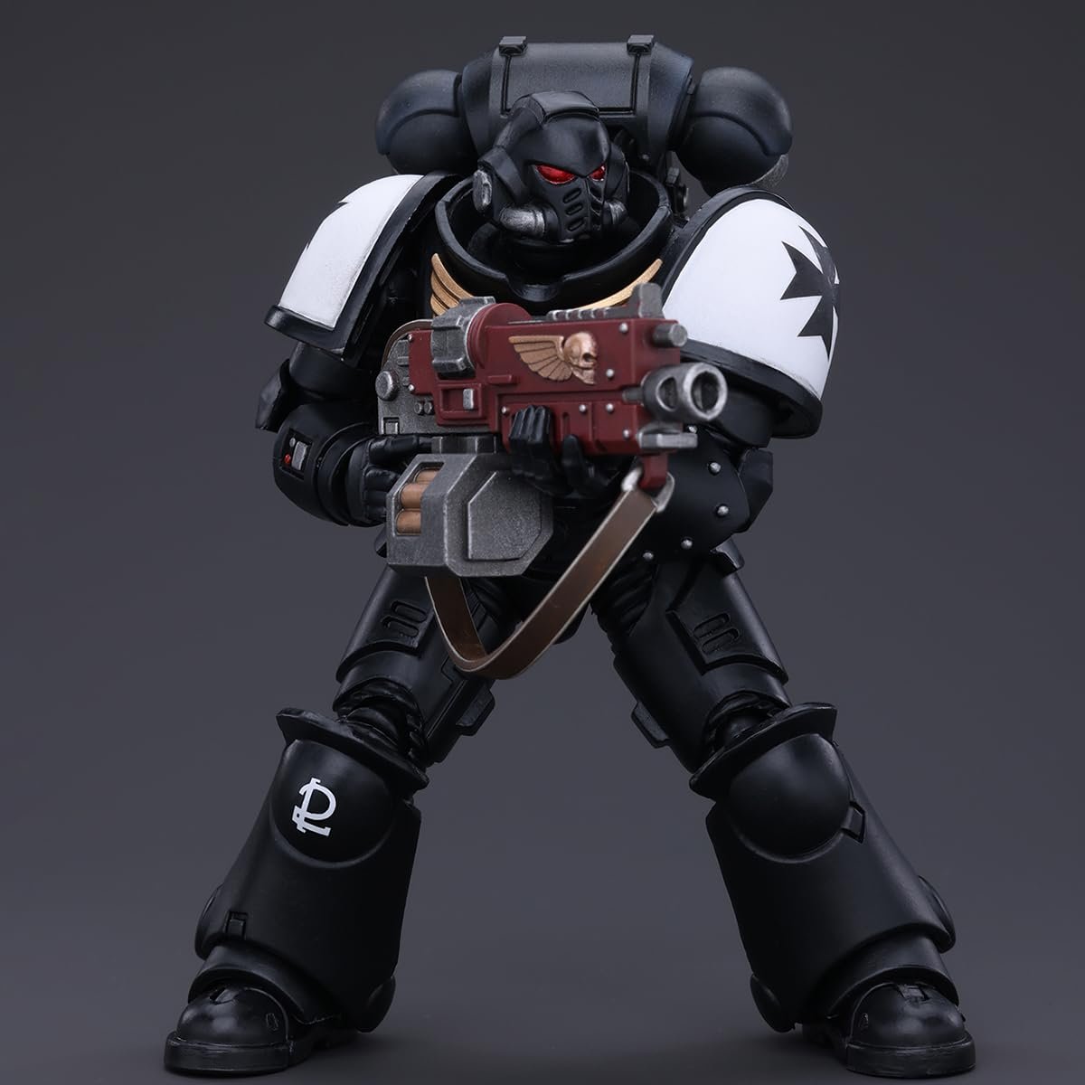 Фігурка Joytoy Warhammer 40,000 1/18 Space Marines Black Templars Outriders Brother Valtus, фото №6