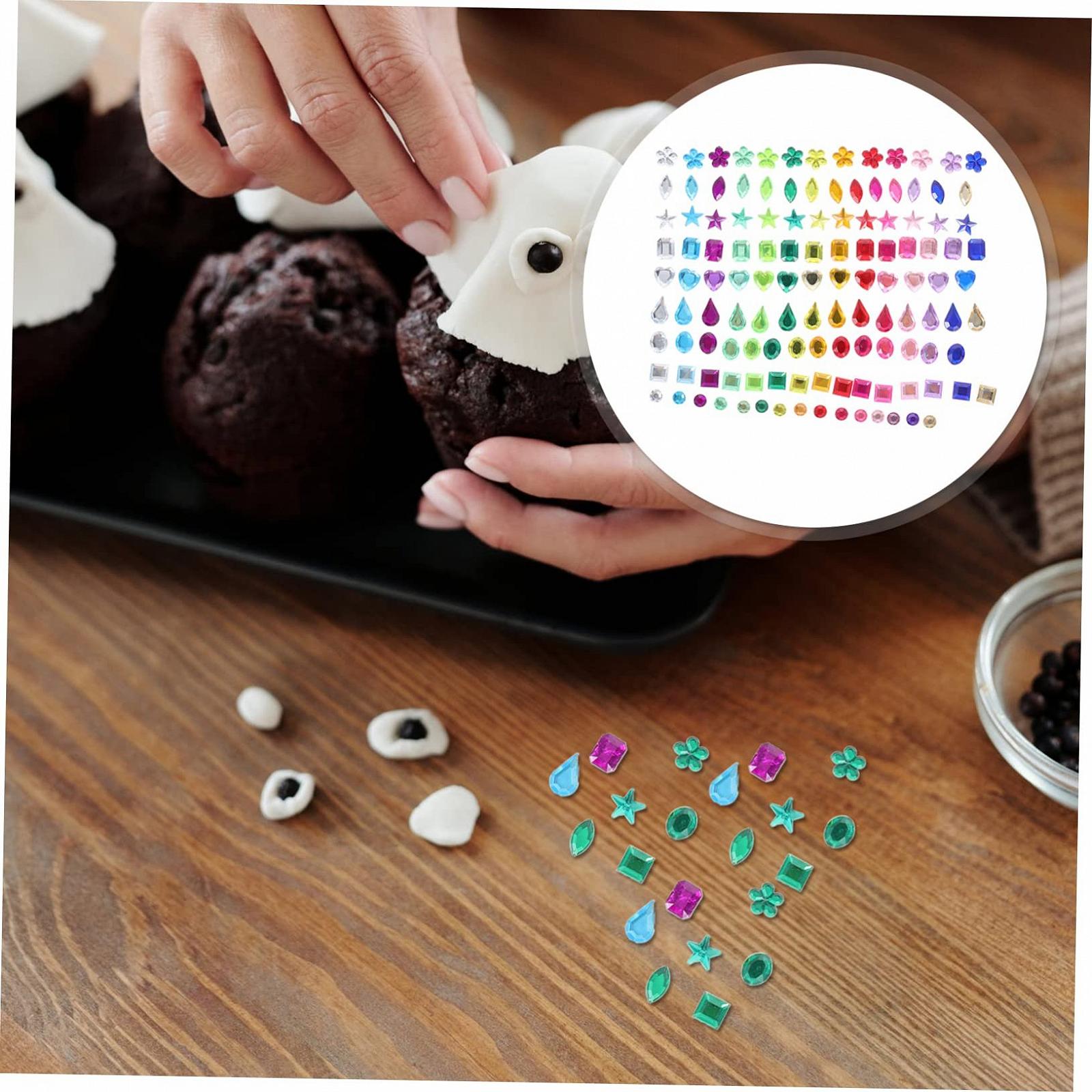 Стрази для нігтів Акрилові, Набір 1, Чужий, Прикраса Серце, Плоскі, фото №9