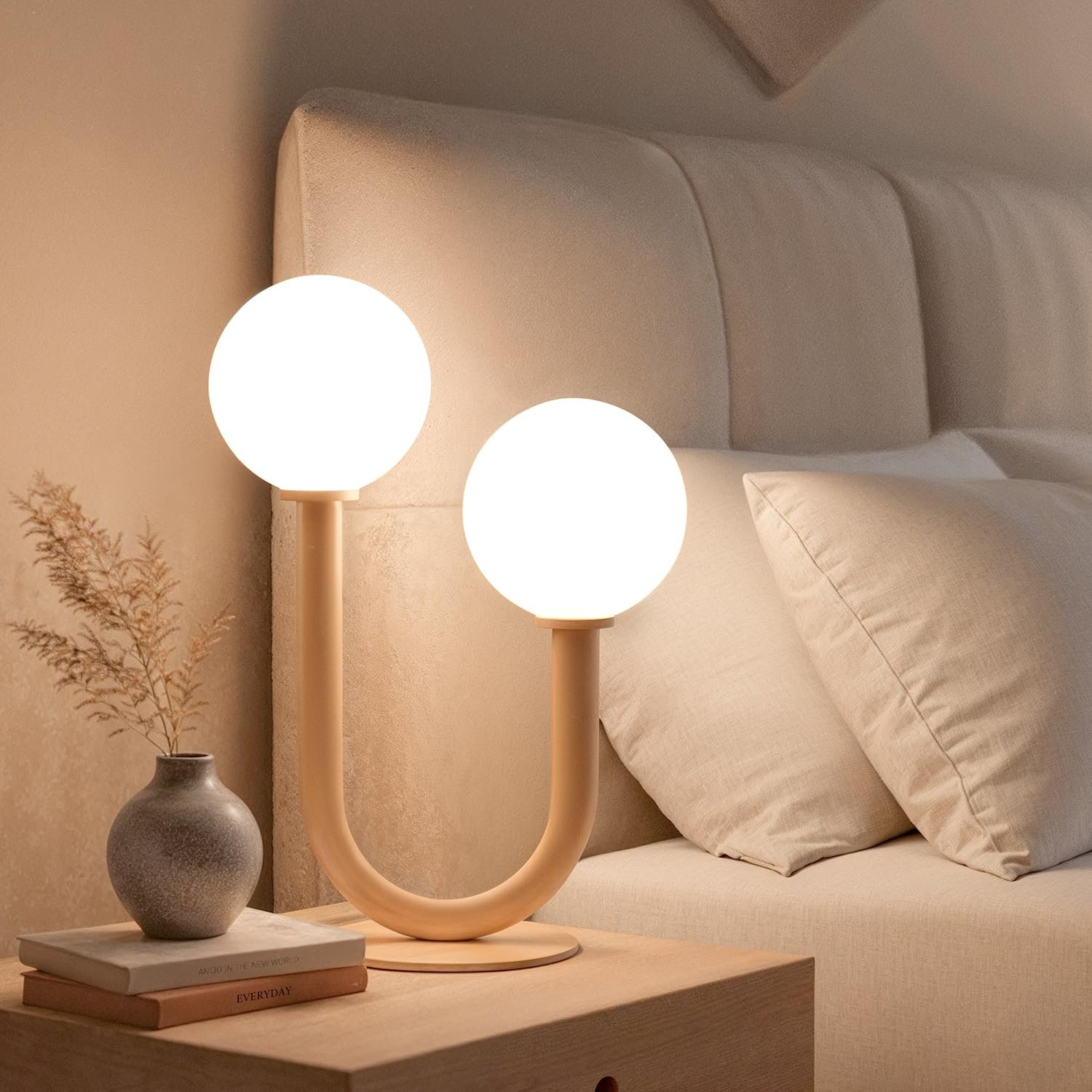 Настільна лампа LEDKIA LIGHTING Zeina Metal Glass, фото №6