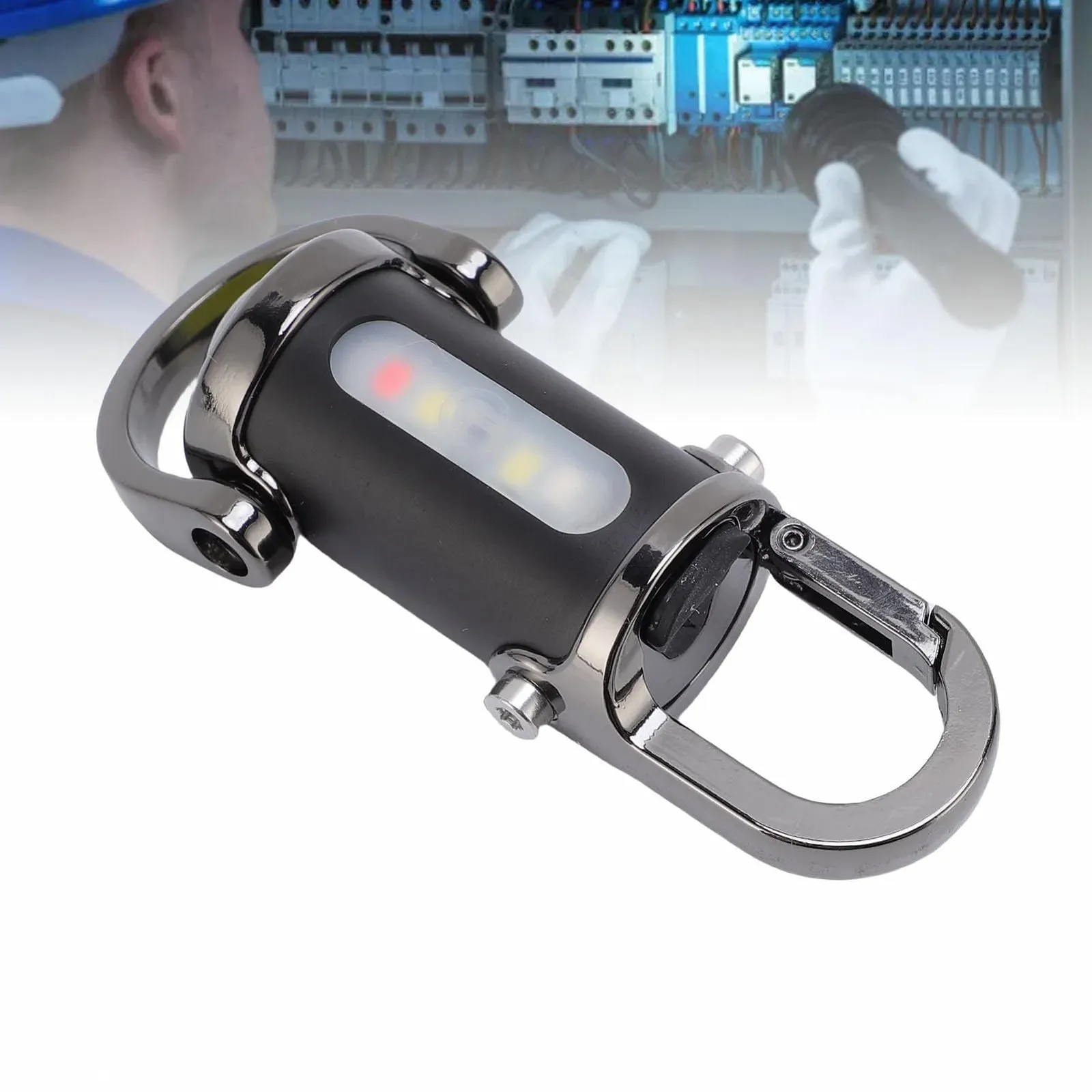 Ліхтарик на ключі Перезаряджуваний 1200 люмен Компактний Портативний LED Кільця для ключів Дизайн Raining, фото №4 Ліхтарик на ключі Перезаряджуваний 1200 люмен Компактний Портативний LED Кільця для ключів Дизайн Raining, фото №4