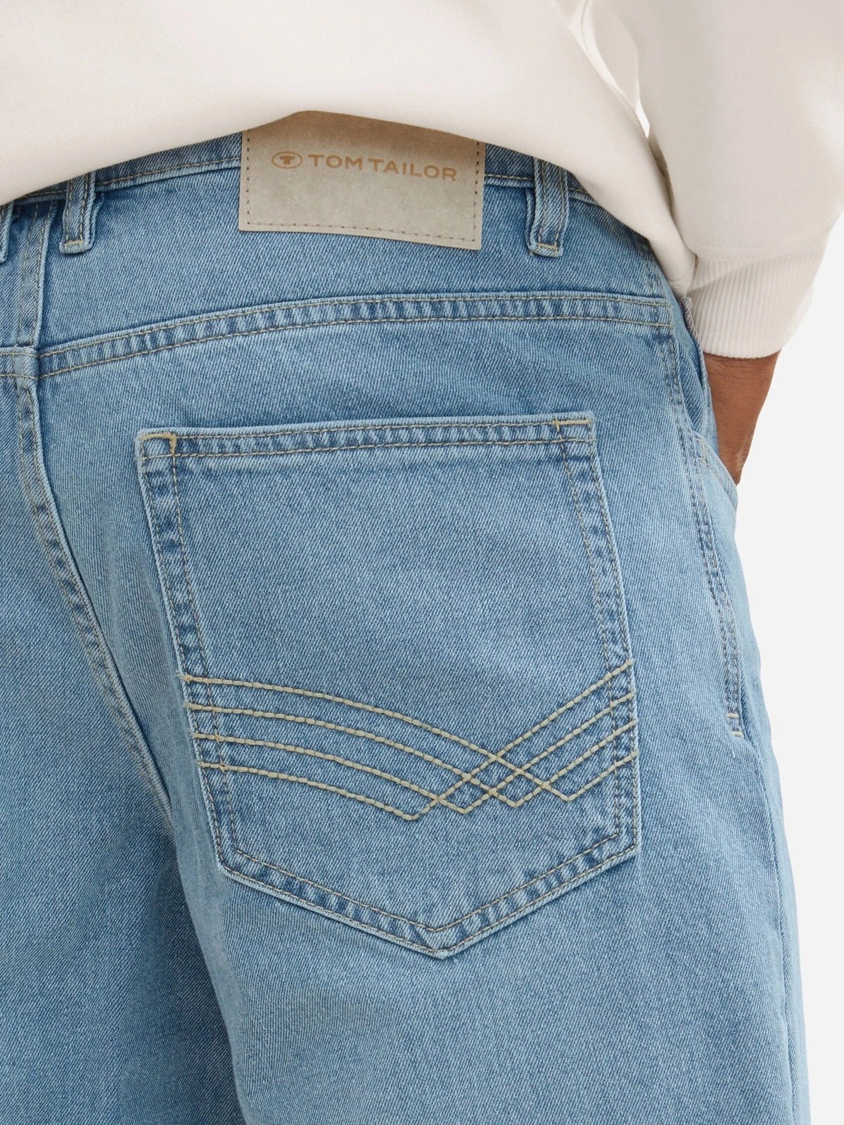 Джинсовые шорты Tom Tailor Josh shorts 1029771-10280 Голубой размер 33, фото №3