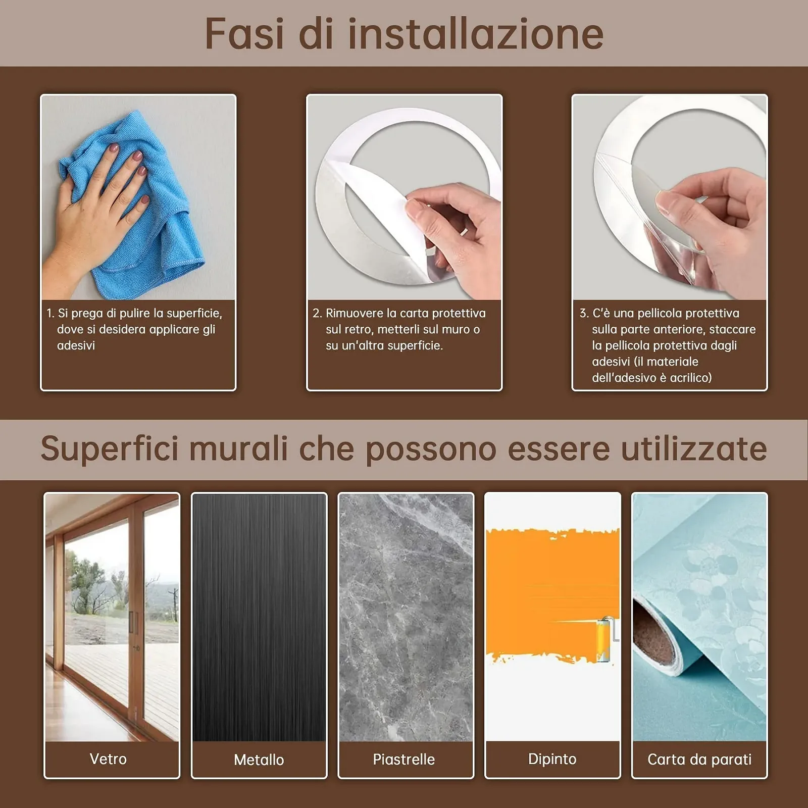 Наклейки на стіну Crystal Circle 3D Акрилові дзеркальні круги 24 шт. Сріблясті, фото №7 Наклейки на стіну Crystal Circle 3D Акрилові дзеркальні круги 24 шт. Сріблясті, фото №7