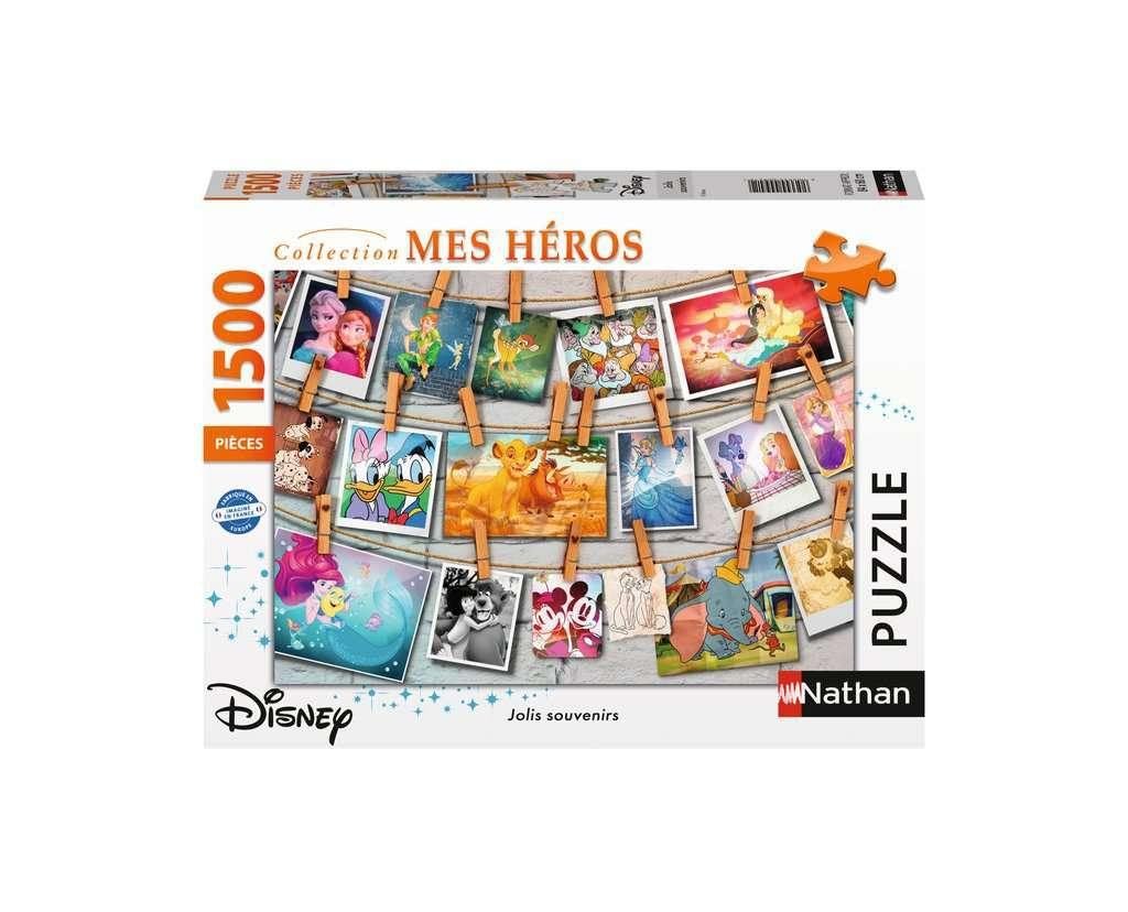 Пазл Nathan My Heroes Collection Disney Beautiful Memories 1500 деталей (12000941), фото №2