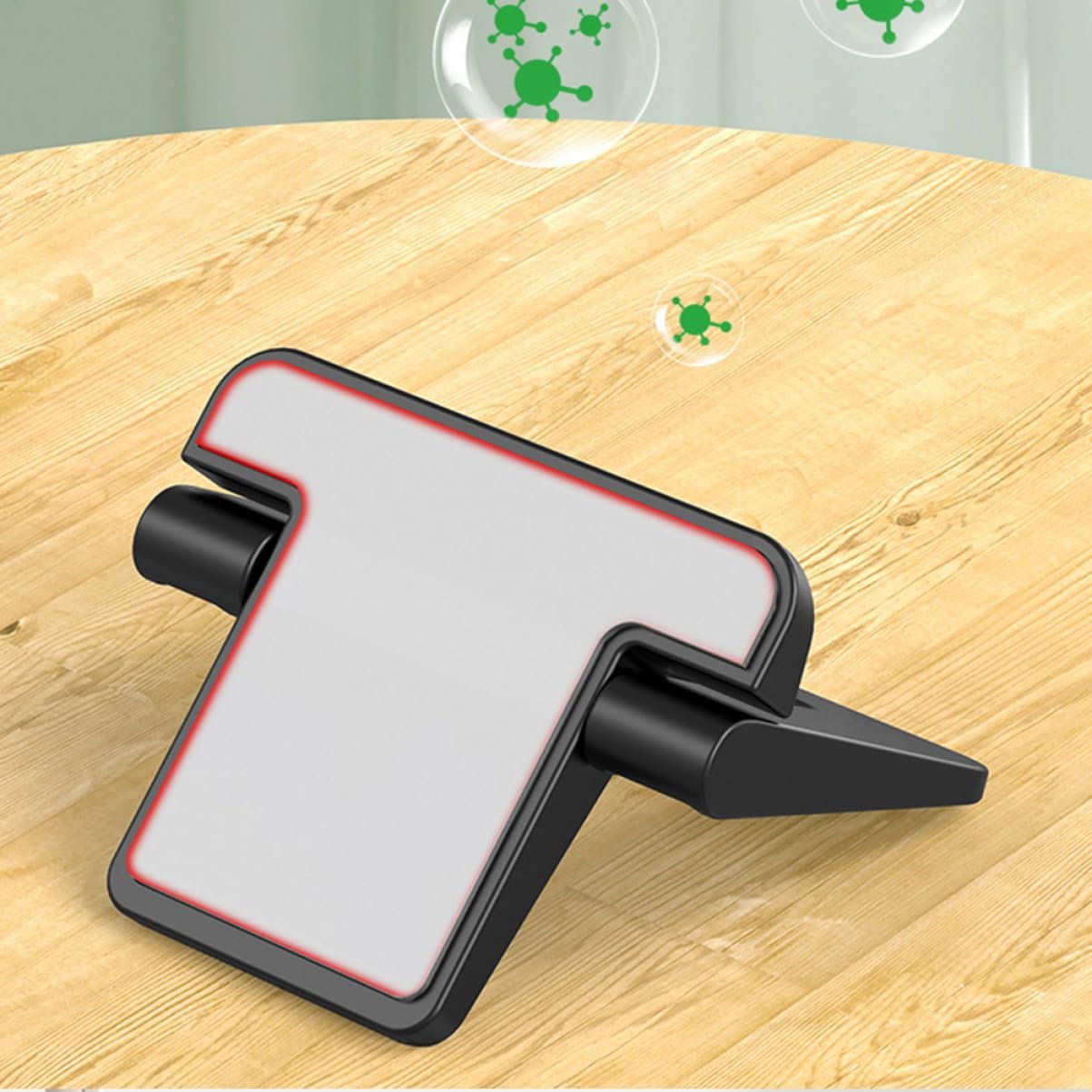 Підставка для ноутбука складана NUOBESTY, 2 шт., портативна, ергономічна, компактна, міцна, чорна, фото №4