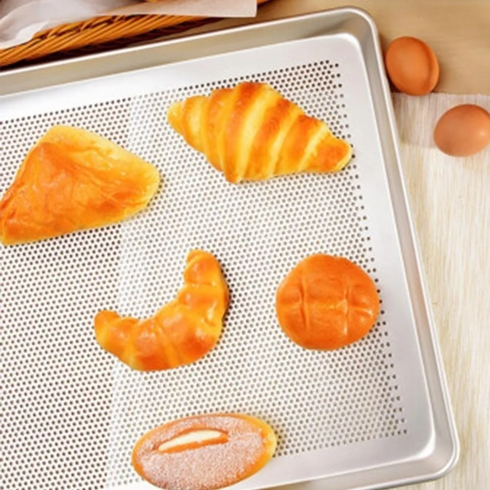 Перфорированная форма для выпекания с решеткой анодированный алюминий, фото №6 Перфорированная форма для выпекания с решеткой анодированный алюминий, фото №6