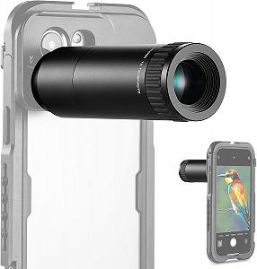 Телеоб’єктив для смартфона NEEWER / 17 mm / f/2-2.4 Telephoto Lens / 17 mm Thread / Чорний (LS-36) - Фото 1