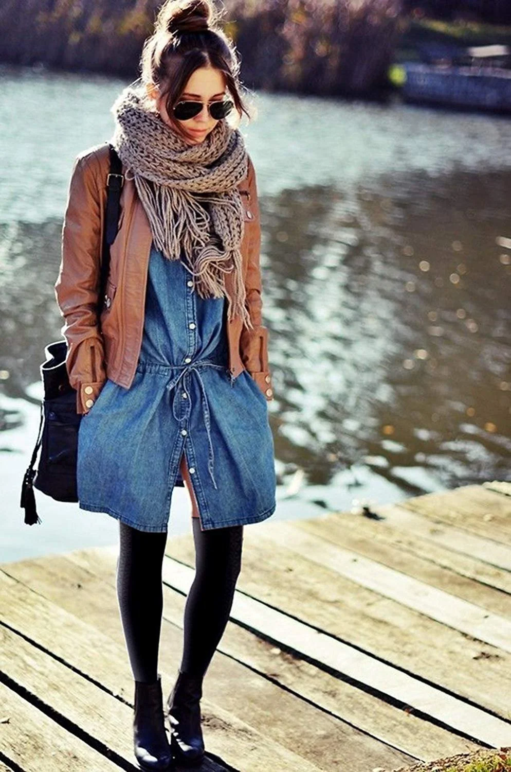 Жіночі гольфи в'язані спортивні гетри, фото №5