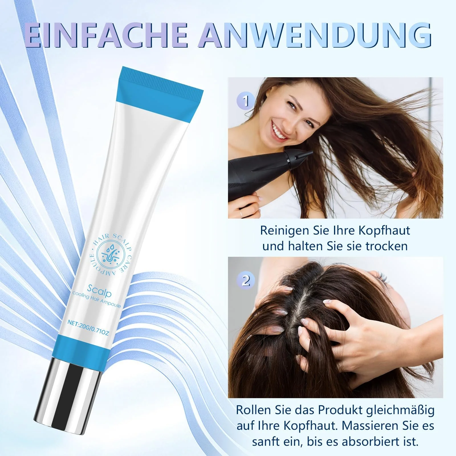 Ампула для волосся Scalphy Охолоджуюча 20 г, фото №5
