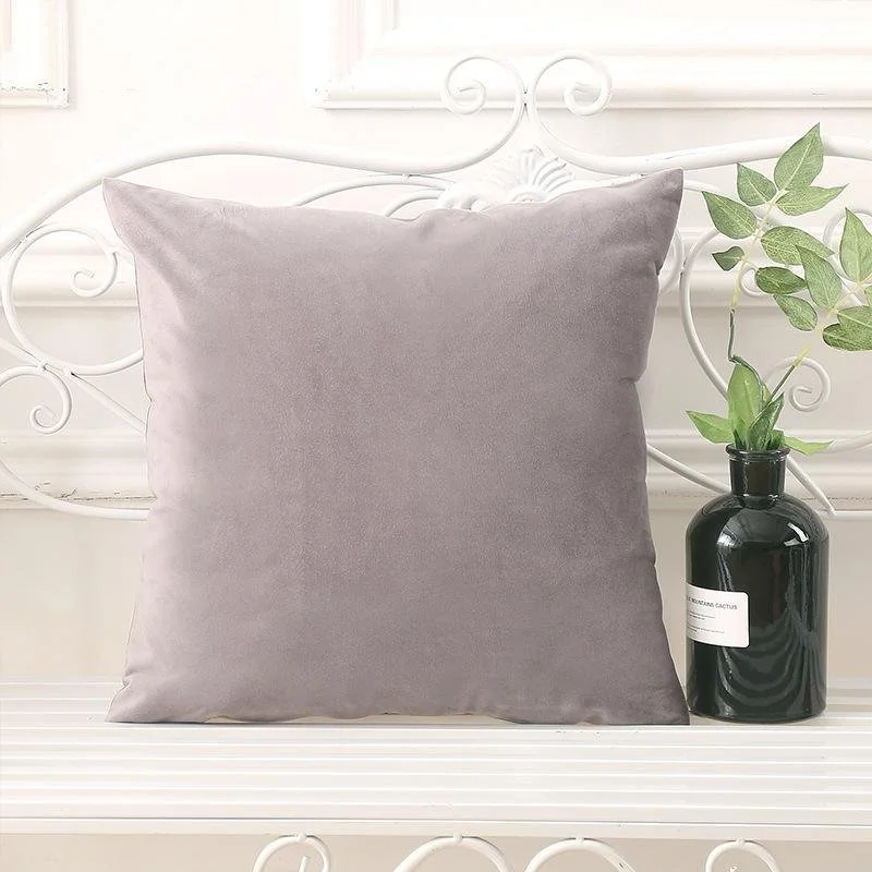 Декоративна наволочка оксамитова 45×45 см – м’яка, стильна, для подушки, фото №4