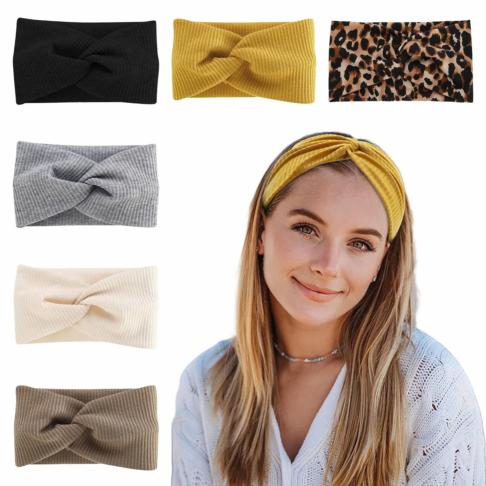 Набір пов'язок на голову, фото №1 Набір пов'язок на голову, фото №1