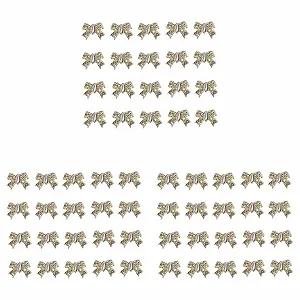 Украшения для ногтей 3D-бантики-гирлянды Моделирование Сплав 3 шт. - Фото 1