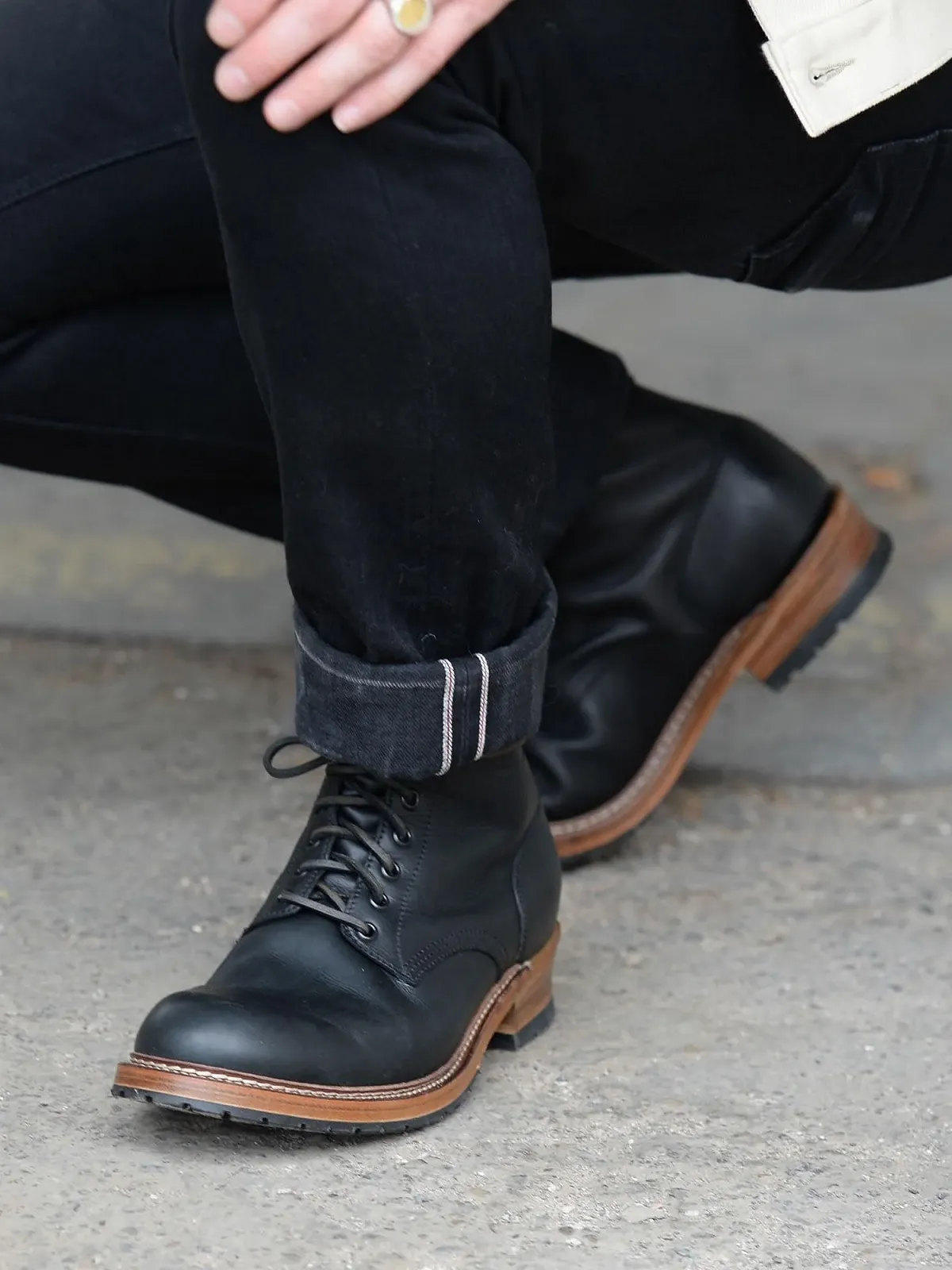 Ботинки Sandmann Handcrafted Goods Courthouse II Черный, фото №3