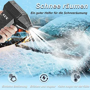 Електричний повітродувка  CCV 3-Speed 150,000 rpm 3000 mAh Black synthetic.ua - Фото 1