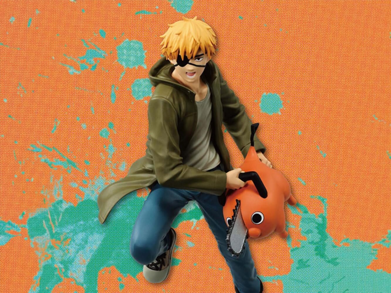 Фигурка Banpresto Denji & Pochita Chainsaw Man Vibration Stars 14 см, разноцветная, фото №2