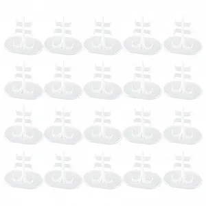 Підставка NUOBESTY для ляльок, Пластикова тримачка для ляльок, Упаковка з 20 штук - Фото 1