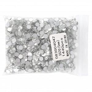 Стразы Hotfix с плоской задней стенкой Rhinestonesfor N, прозрачные стразы для ногтей, 1440 шт - Фото 1