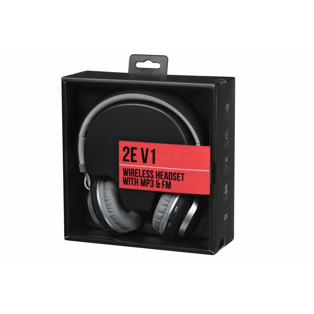 Наушники 2E V1 ComboWay ExtraBass Wireless Black 2E-OEV1WBK, фото №7