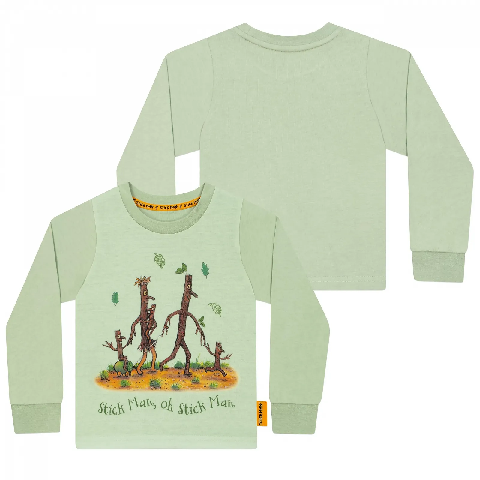 Пижама для мальчиков Stick Man, с длинными рукавами, зимняя, фото №7