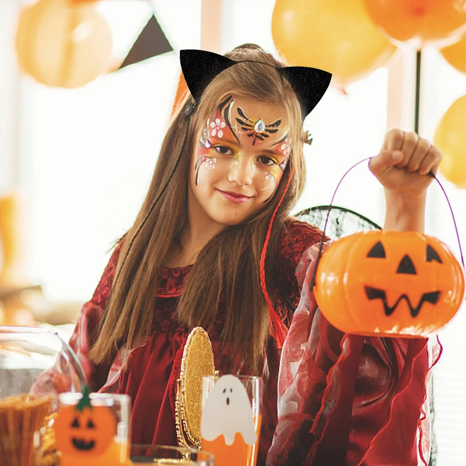 Обруч Вушка Чорного Кота для Жінок та Дівчат Блискучий, фото №8 Обруч Вушка Чорного Кота для Жінок та Дівчат Блискучий, фото №8