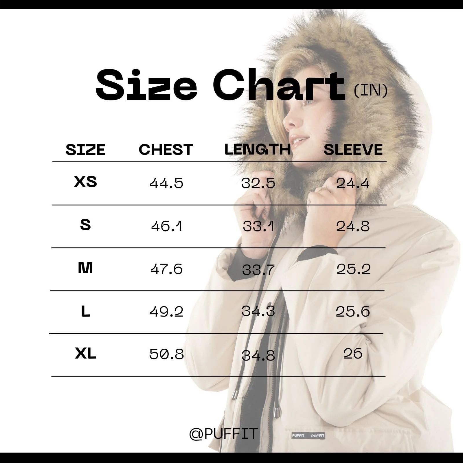 Женская зимняя парка PUFFIT Водонепроницаемое, фото №6