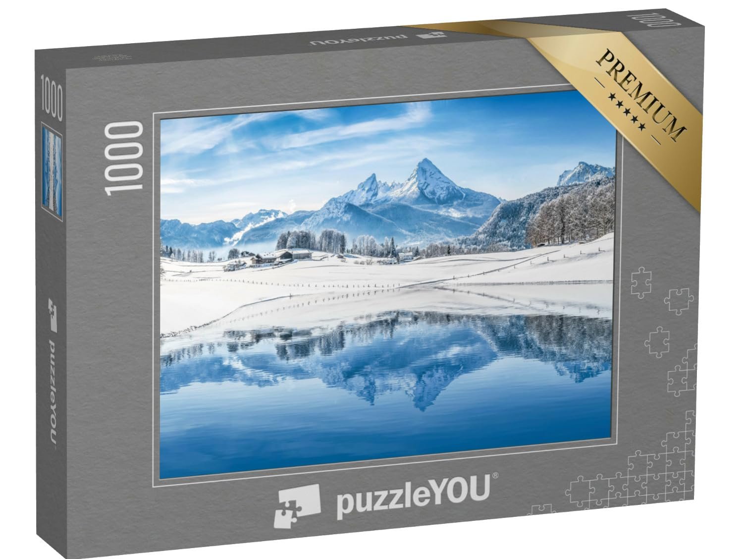 Пазл puzzleYOU Collection Bavaria, Austria, Seasons Сказочный зимний ландшафт Альп: панорама заснеженных вершин 1000 элементов, фото №1 Пазл puzzleYOU Collection Bavaria, Austria, Seasons Сказочный зимний ландшафт Альп: панорама заснеженных вершин 1000 элементов, фото №1