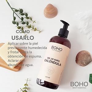 Органічний гель для душу Boho Calendula 500 ml зволожуючий заспокійливий synthetic.ua - Фото 1