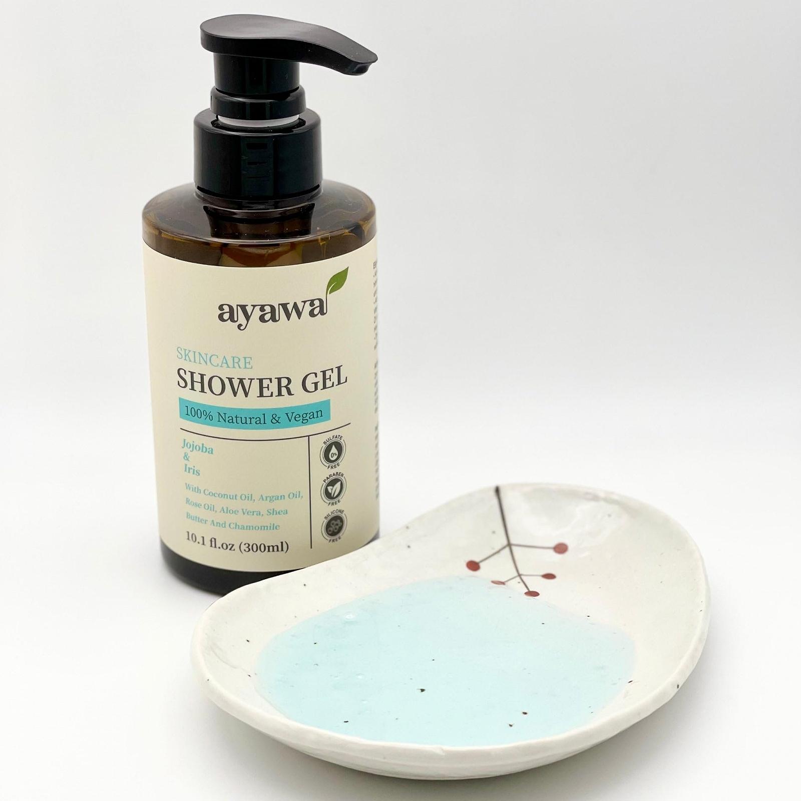 Гель для душу ayawa Jojoba & Iris Natural, фото №6
