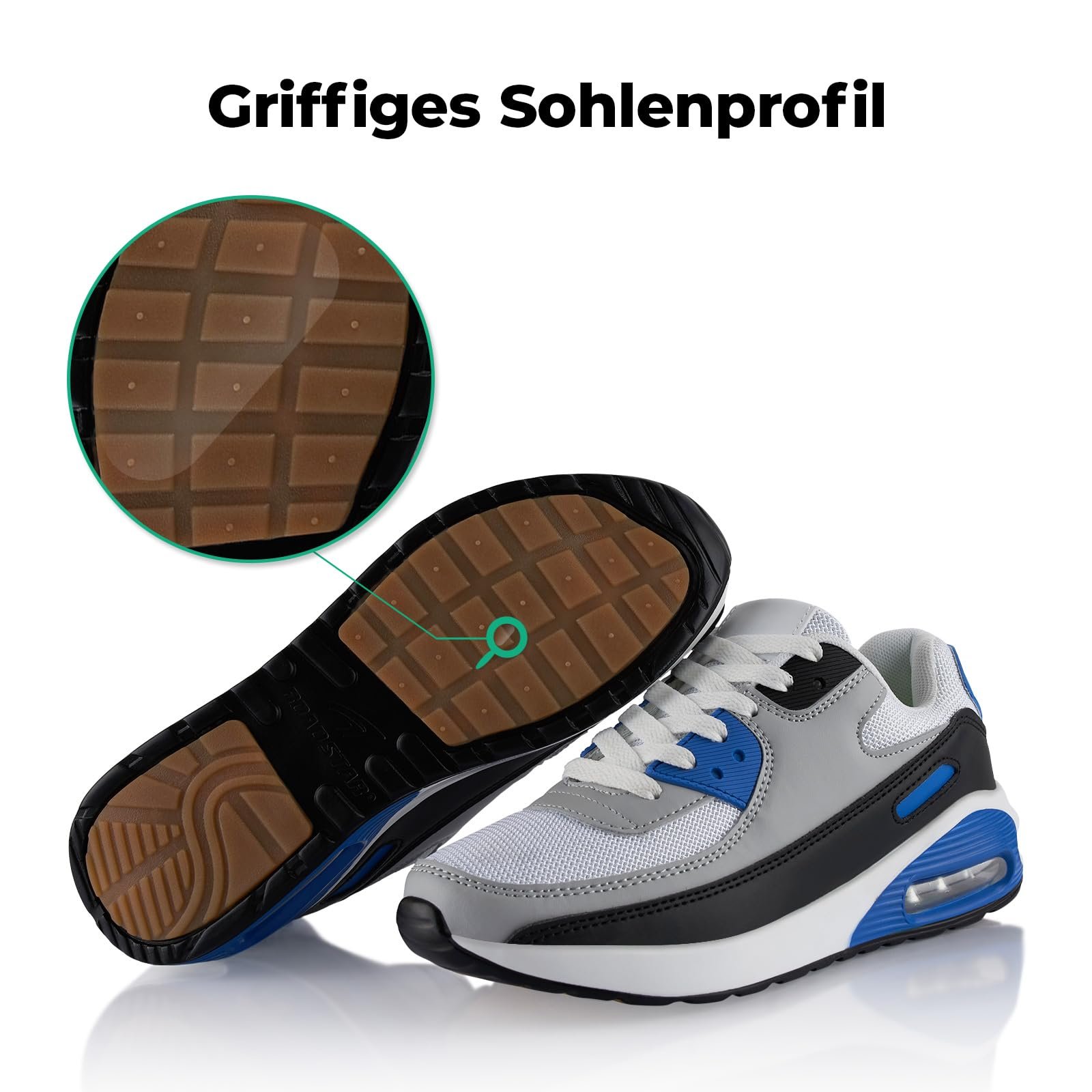 Кросівки Unisex Fusskleidung Легкі кросівки для бігу, фото №4