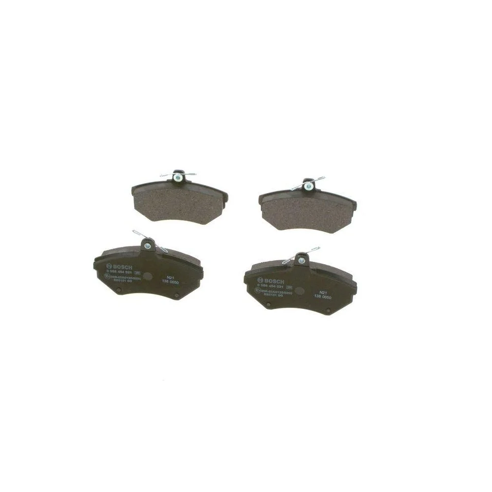 Комплект тормозных колодок BOSCH 0 986 494 021 Передняя ось, фото №1