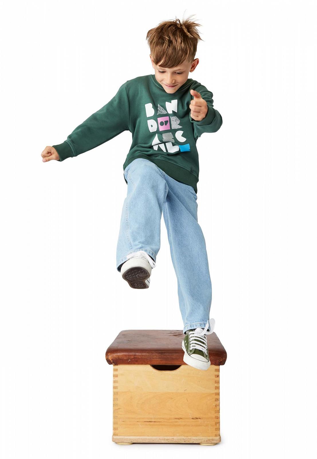 Дитячий органічний світшот Band of Rascals Shapes, фото №3