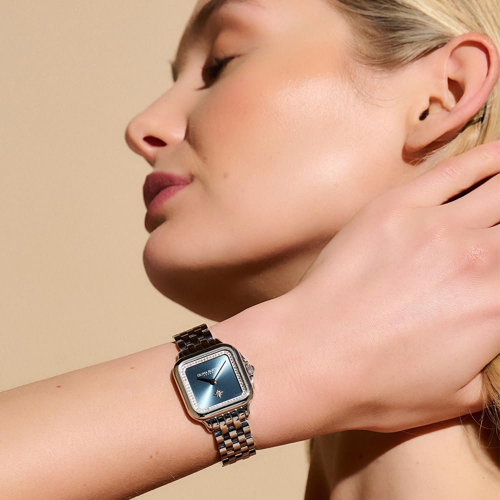 Аналоговий годинник Olivia Burton Grosvenor Collection Жіночий з ремінцем з нержавіючої сталі, фото №4
