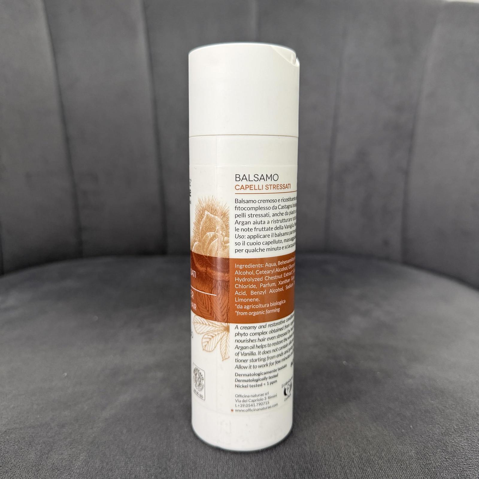 Кондиціонер Workshop Naturae для волосся стресового з органічним каштаном 200 мл, фото №4 Кондиціонер Workshop Naturae для волосся стресового з органічним каштаном 200 мл, фото №4