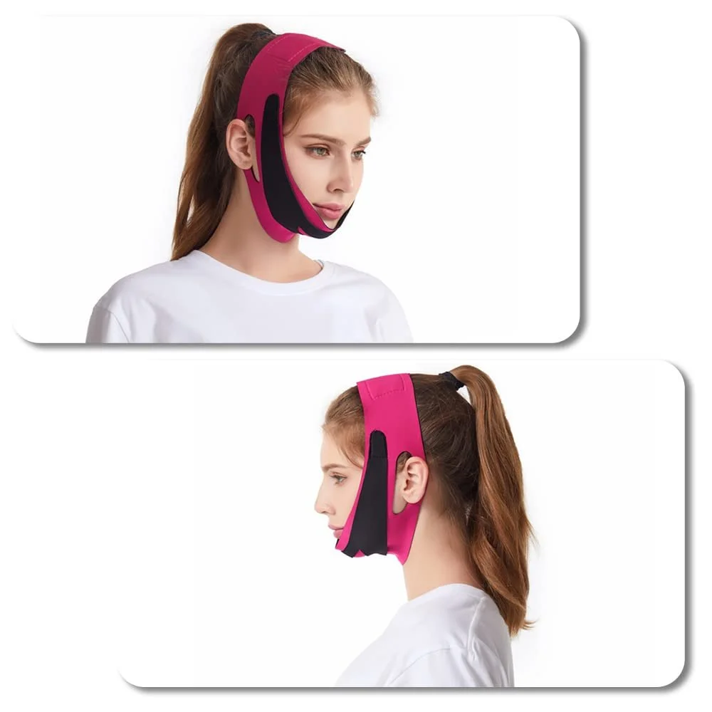 Пластир для підтяжки підборіддя 4 шт, стрічка для обличчя, фото №4