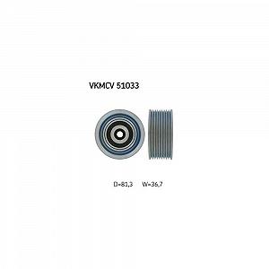 Ролик обводной/направляющий поликлинового ремня SKF VKMCV 51033 для MERCEDES-BENZ - Фото 1