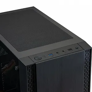 Корпус Frime Monolith Black USB 3.0 без БП (Monolith-U3-GLS-WP) synthetic.ua - Фото 1