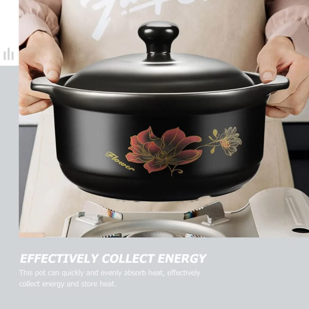 Кастрюля Yardwe Керамическая, фарфоровая, фото №4 Кастрюля Yardwe Керамическая, фарфоровая, фото №4