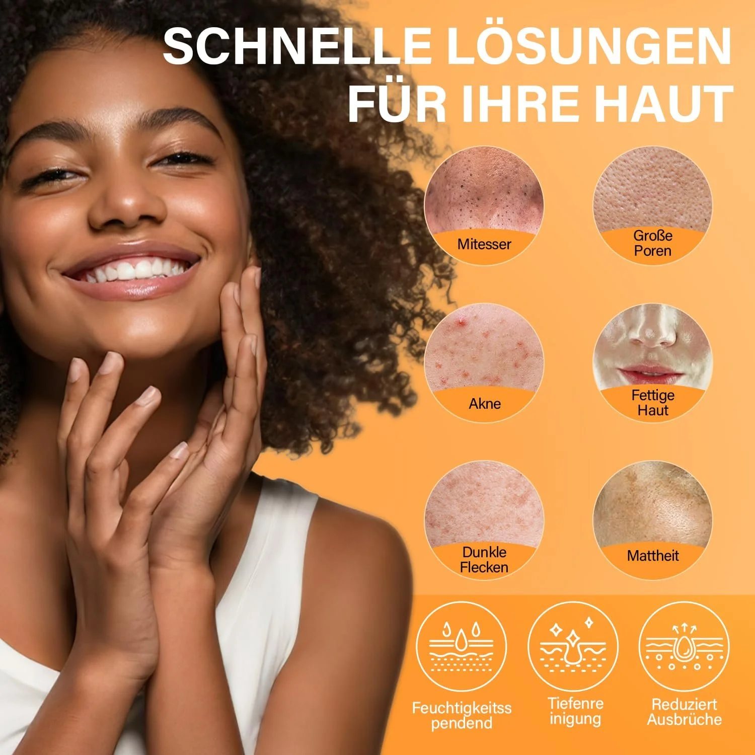 Глиняна Маска з Куркумою та Вітаміном C з Саліциловою Кислотою і Гряззю Мертвого Моря, 3 x 80 г, фото №3 Глиняна Маска з Куркумою та Вітаміном C з Саліциловою Кислотою і Гряззю Мертвого Моря, 3 x 80 г, фото №3