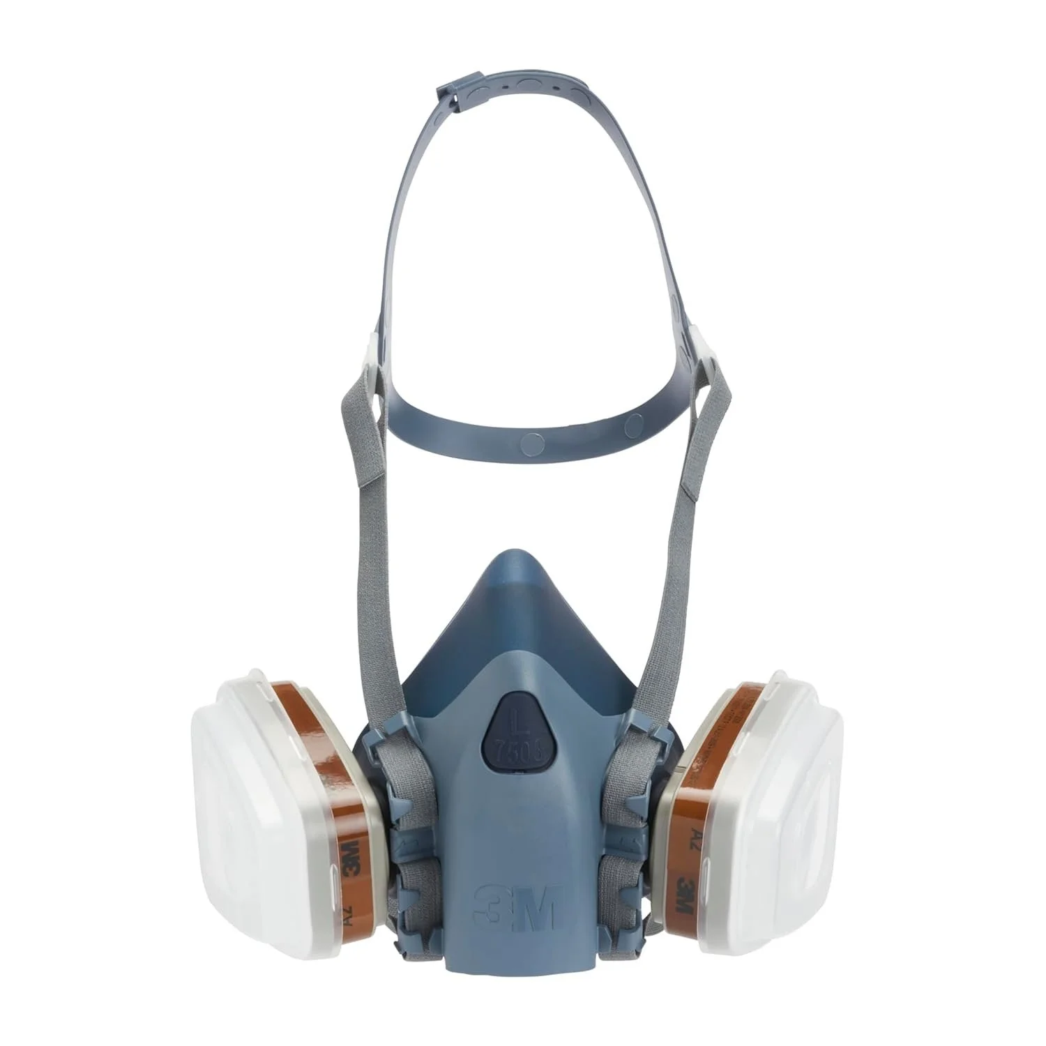 Багаторазова напівмаска 3М 7503 Синій, фото №2