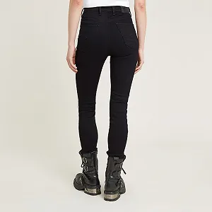 Жіночі джинси G‑STAR RAW Kafey Ultra High Skinny Elto Nero Black - 30 synthetic.ua - Фото 1