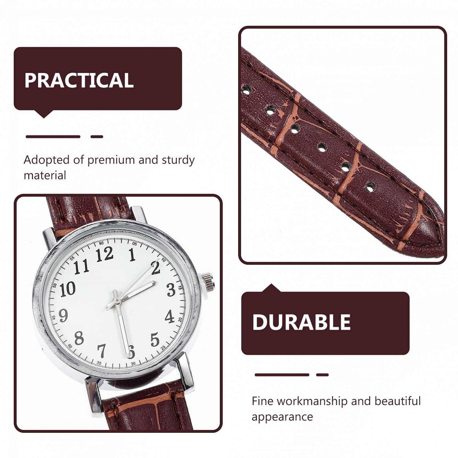 Healvian Женские аналоговые часы с кожаным ремешком, фото №9 Healvian Женские аналоговые часы с кожаным ремешком, фото №9