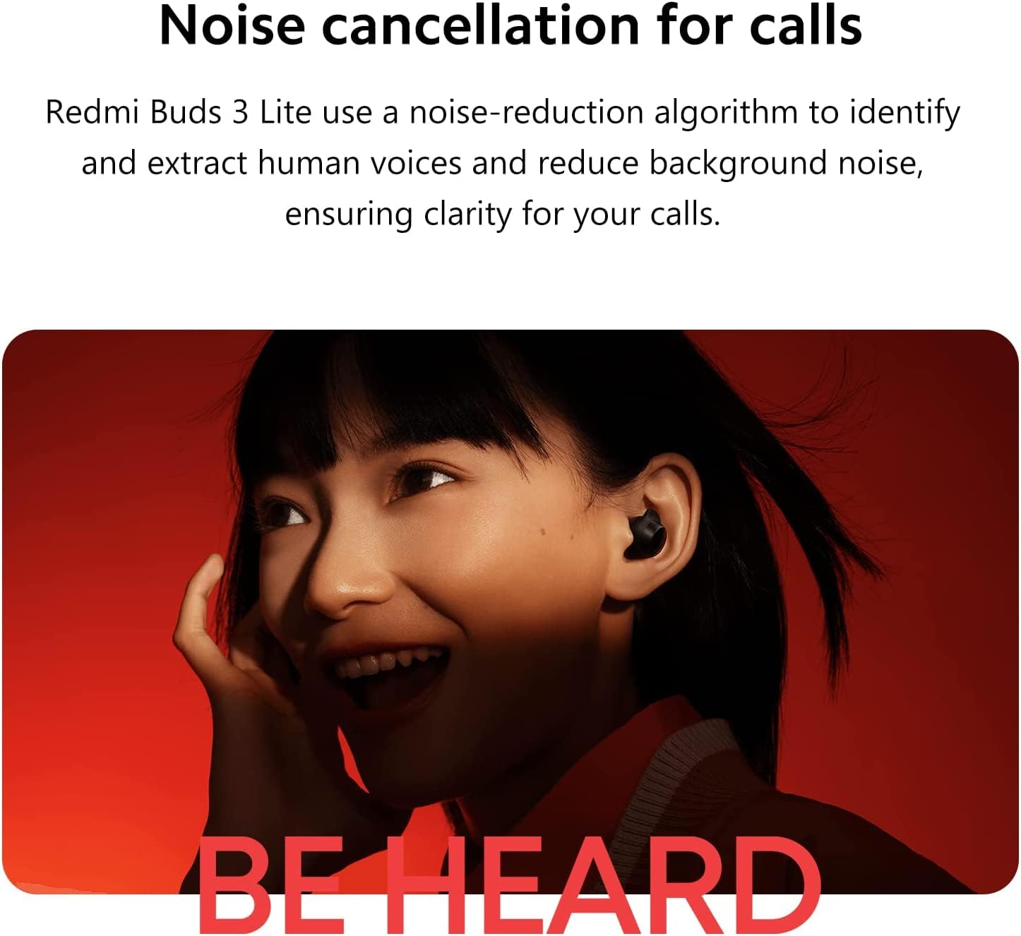 Наушники Xiaomi Redmi Buds 3 Lite Bluetooth 5.2, фото №5