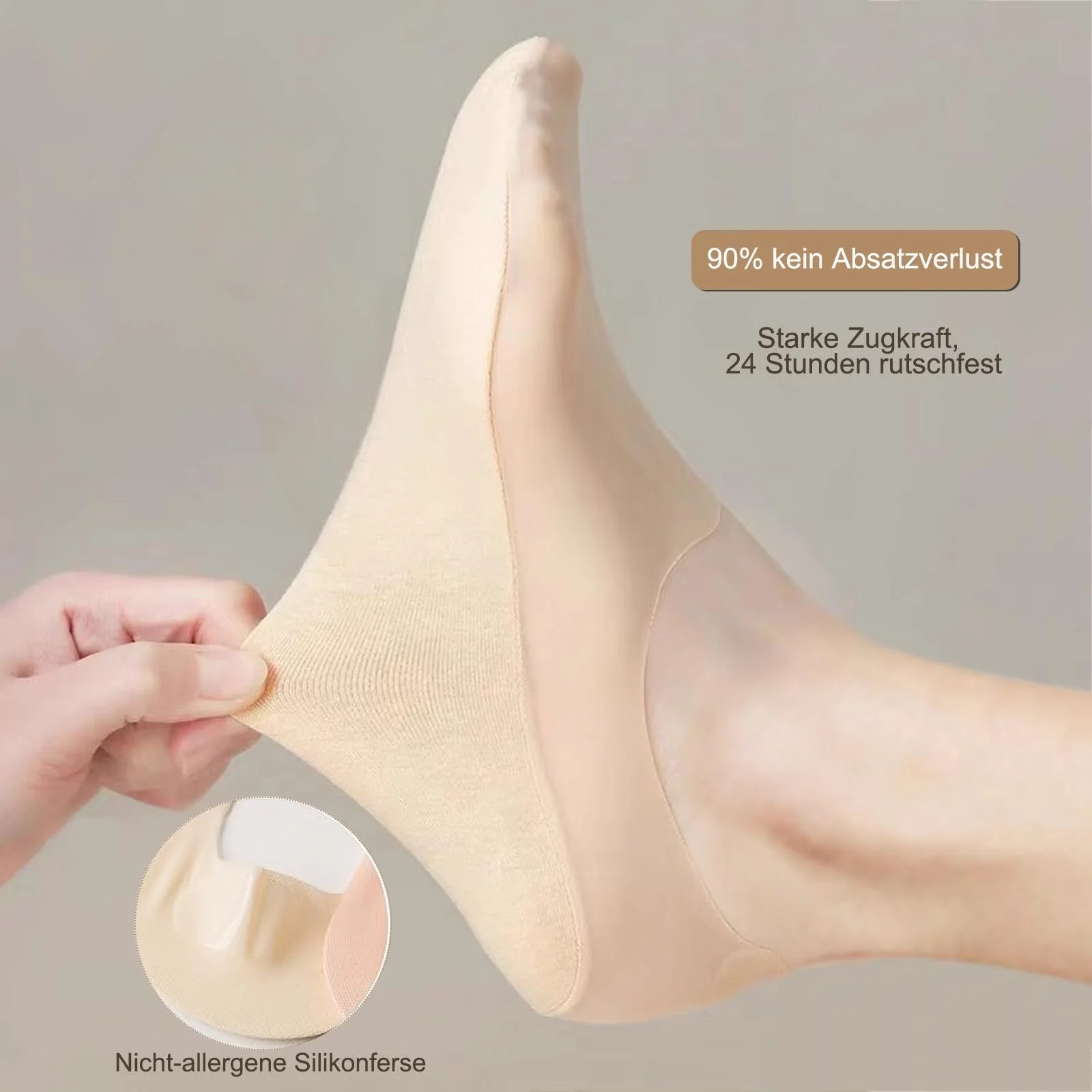 Женские Носки-балетки Lunyloer, фото №4