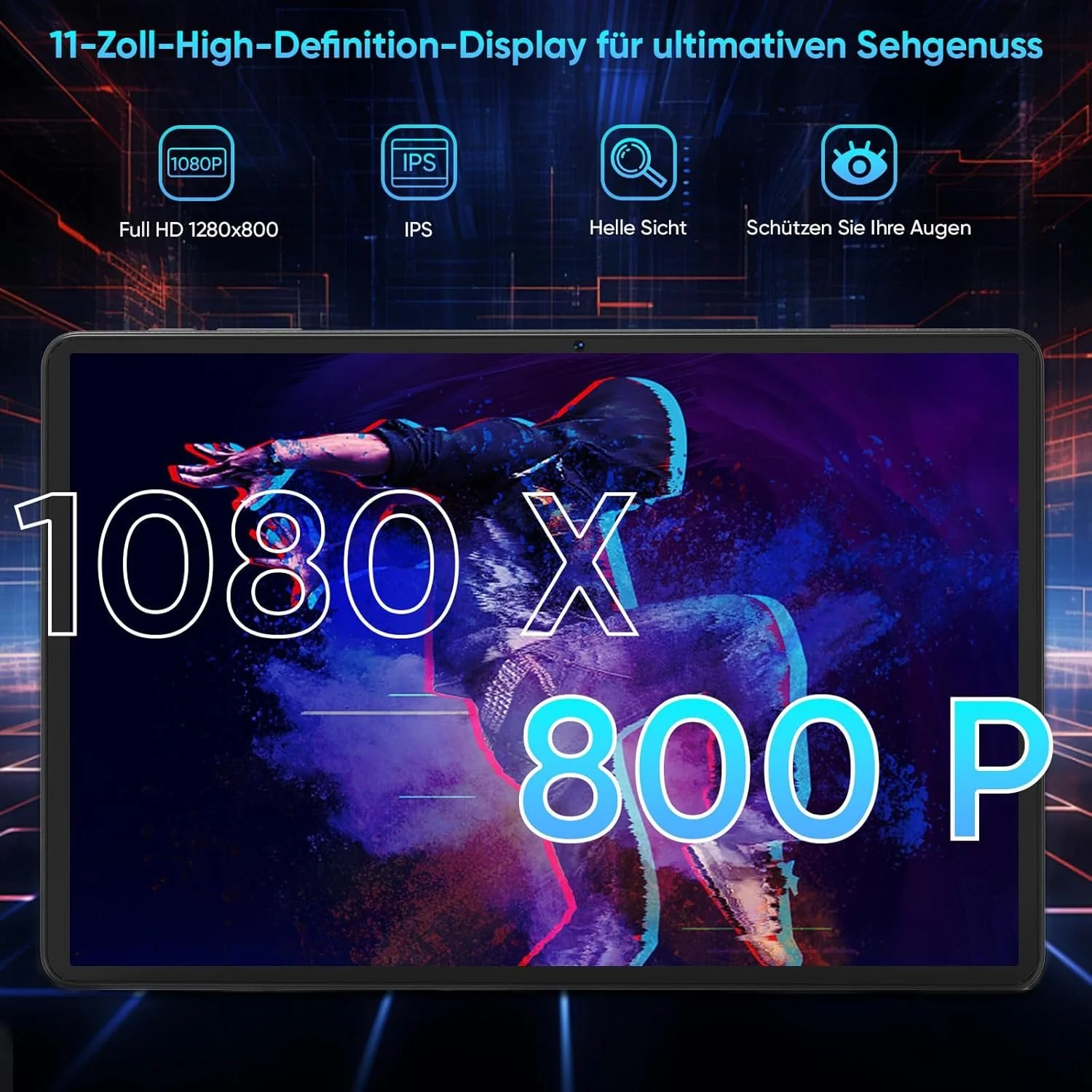 Планшет 11" COLORROOM C5 6+6/128Gb 8 ядер Android 14 8000 mAh Сірий, фото №4 Планшет 11" COLORROOM C5 6+6/128Gb 8 ядер Android 14 8000 mAh Сірий, фото №4