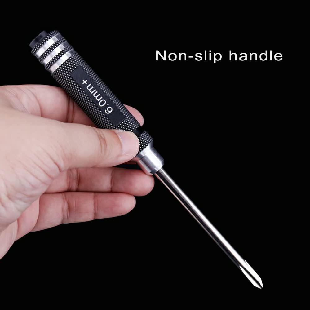 Набір викруток RC 4-Piece для RC автомобілів, човнів, гоночних дронів, роботів 3.0 мм, 4.0 мм, 5.0 мм, 6.0 мм, фото №4